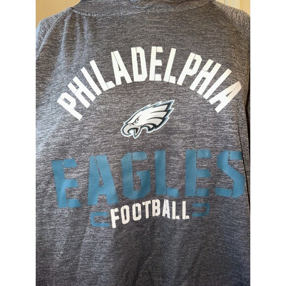Philadelphia Eagles Hoodie XL Gray NFL Pro Line Fanatics Pullover Sweatshirt - Picture 2 of 9